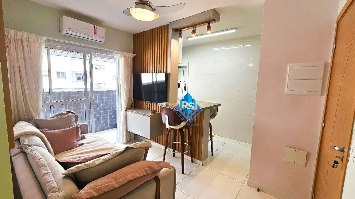 Foto 9 de Apartamento com 1 quarto à venda, 42m2 em Canto do Forte, Praia Grande - SP