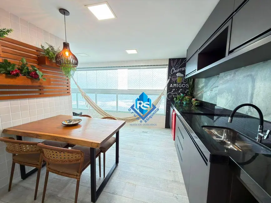 Foto 2 de Apartamento com 3 quartos à venda, 110m2 em Centro, Mongagua - SP