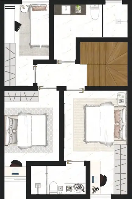 Casa de Condomínio com 3 quartos à venda em Sapiranga, Fortaleza - CE - imagem 5 Foto 5 de Casa de Condomínio com 3 quartos à venda em Sapiranga, Fortaleza - CE