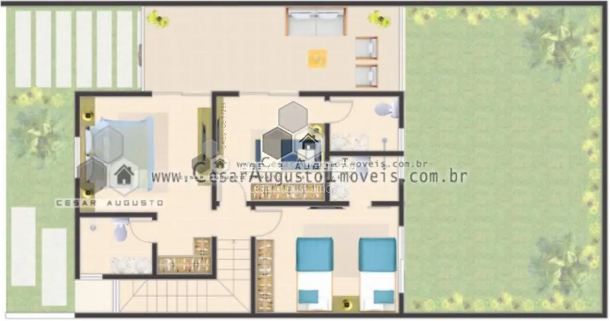 Casa com 3 quartos à venda, 137m2 em Coaçu, Eusebio - CE - imagem 3 Foto 3 de Casa com 3 quartos à venda, 137m2 em Coaçu, Eusebio - CE