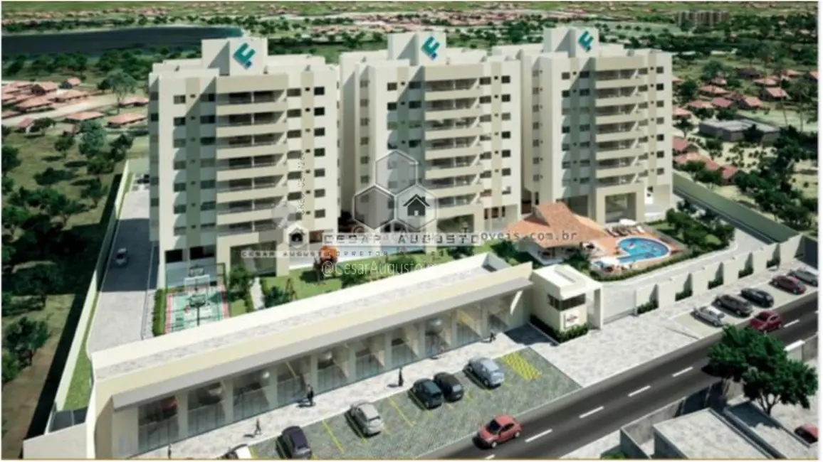 Foto 2 de Apartamento com 3 quartos à venda, 107m2 em Centro, Eusebio - CE