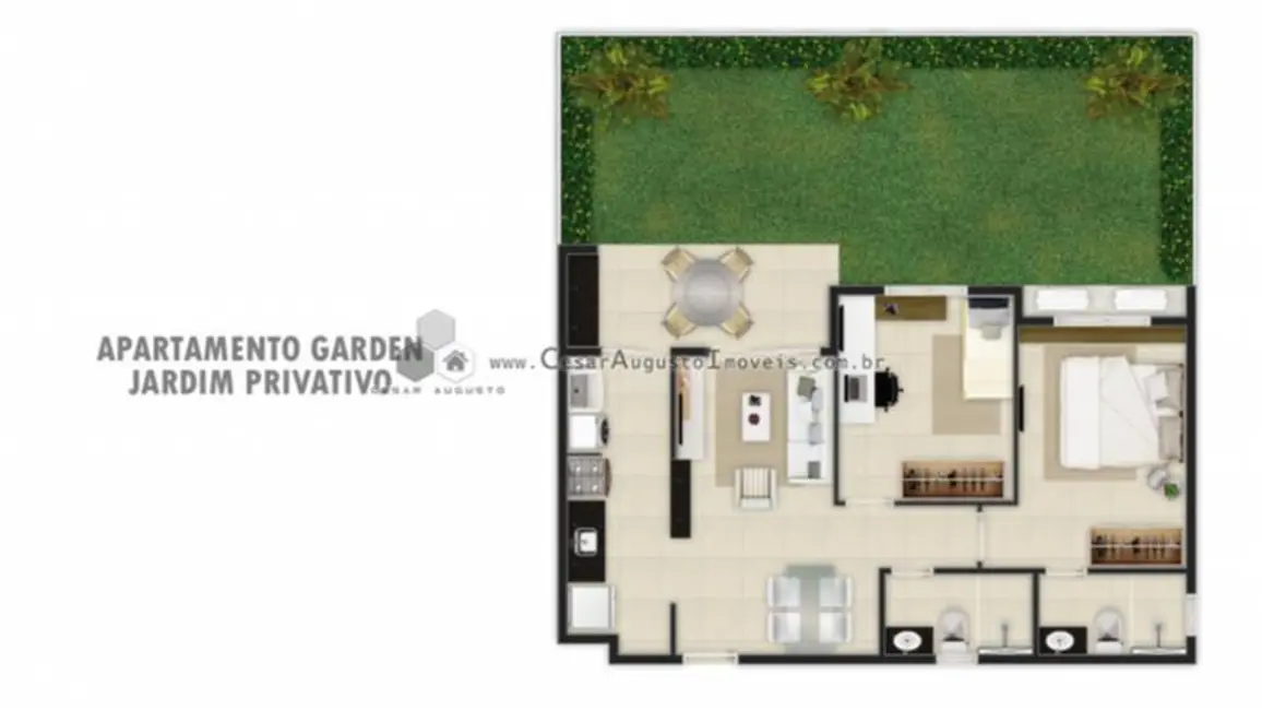 Foto 5 de Apartamento com 2 quartos à venda, 53m2 em Engenheiro Luciano Cavalcante, Fortaleza - CE