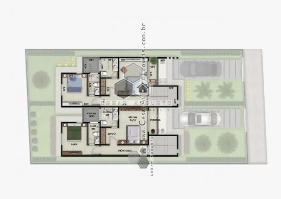 Casa com 3 quartos à venda, 100m2 em Eusebio - CE - imagem 4 Foto 4 de Casa com 3 quartos à venda, 100m2 em Eusebio - CE