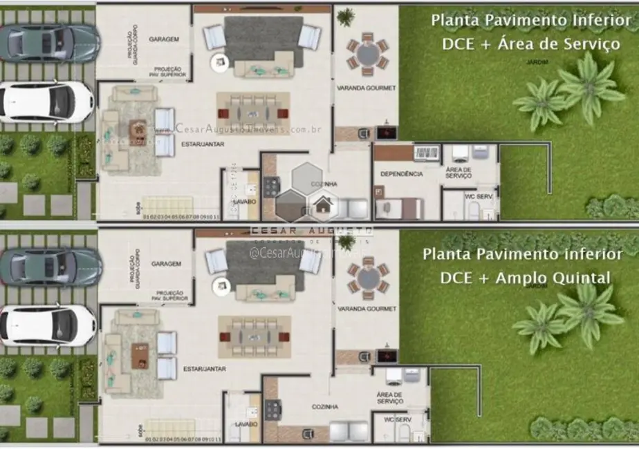 Foto 2 de Casa com 4 quartos à venda, 186m2 em Sapiranga, Fortaleza - CE