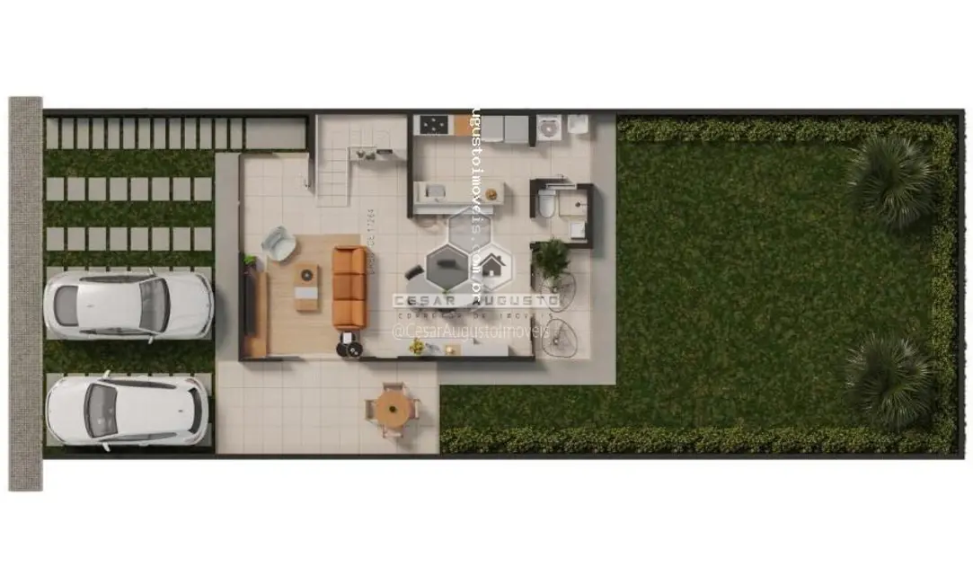 Casa de Condomínio com 3 quartos à venda, 148m2 em Lagoa Redonda, Fortaleza - CE - imagem 5 Foto 5 de Casa de Condomínio com 3 quartos à venda, 148m2 em Lagoa Redonda, Fortaleza - CE