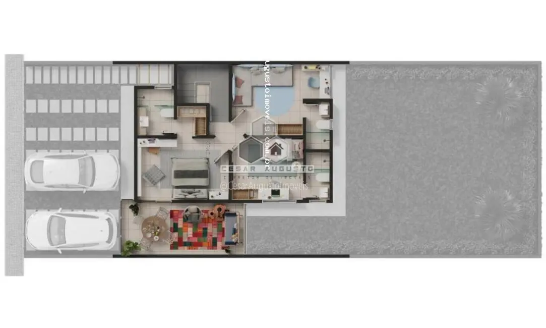 Casa de Condomínio com 3 quartos à venda, 148m2 em Lagoa Redonda, Fortaleza - CE - imagem 4 Foto 4 de Casa de Condomínio com 3 quartos à venda, 148m2 em Lagoa Redonda, Fortaleza - CE