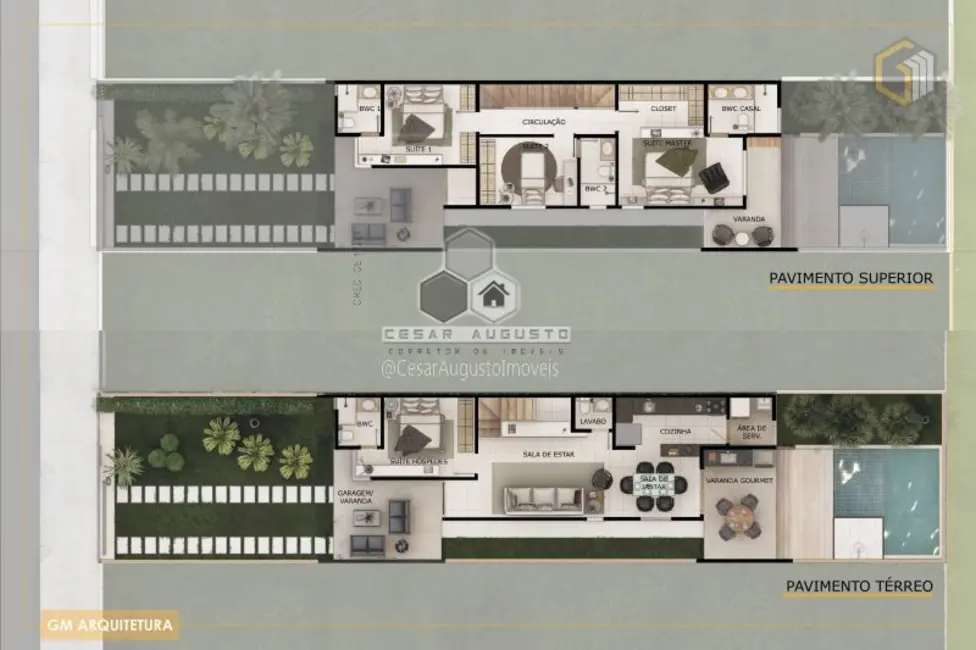 Foto 2 de Casa com 4 quartos à venda, 140m2 em Sapiranga, Fortaleza - CE