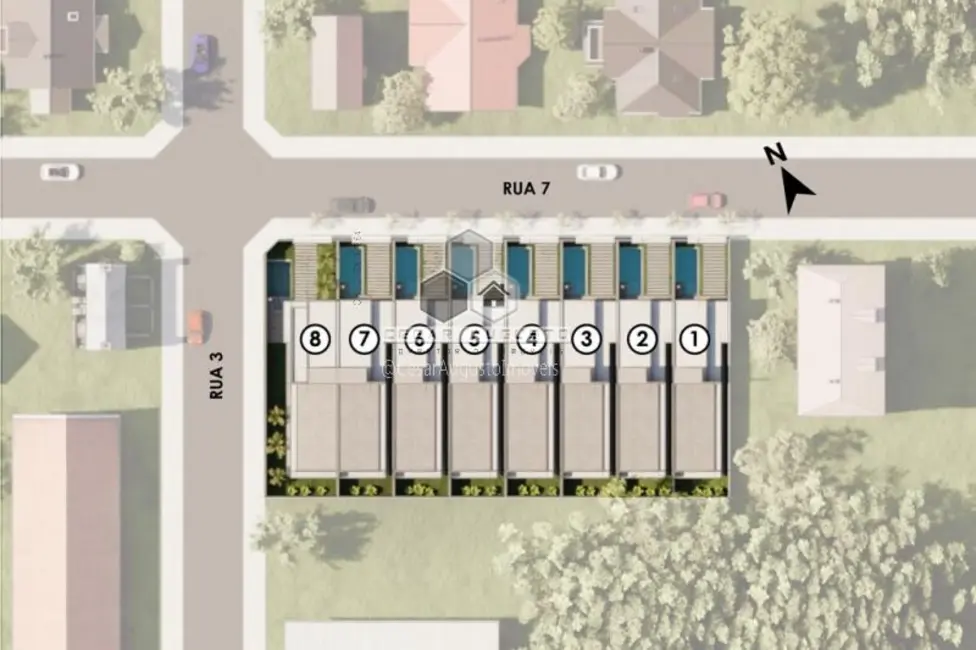 Foto 5 de Casa com 3 quartos à venda, 105m2 em Eusebio - CE