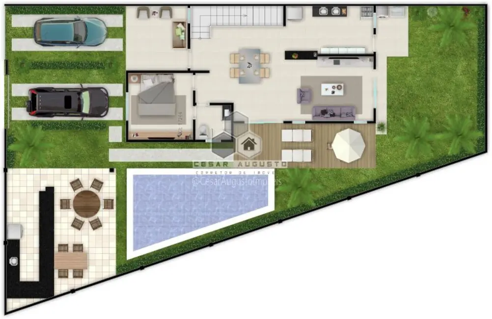 Casa com 4 quartos à venda, 127m2 em Centro, Eusebio - CE - imagem 3 Foto 3 de Casa com 4 quartos à venda, 127m2 em Centro, Eusebio - CE