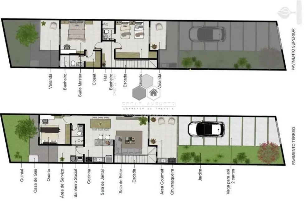 Casa com 3 quartos à venda, 124m2 em Eusebio - CE - imagem 4 Foto 4 de Casa com 3 quartos à venda, 124m2 em Eusebio - CE