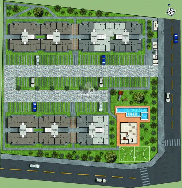 Apartamento com 2 quartos à venda, 38m2 em Paupina, Fortaleza - CE - imagem 3 Foto 3 de Apartamento com 2 quartos à venda, 38m2 em Paupina, Fortaleza - CE