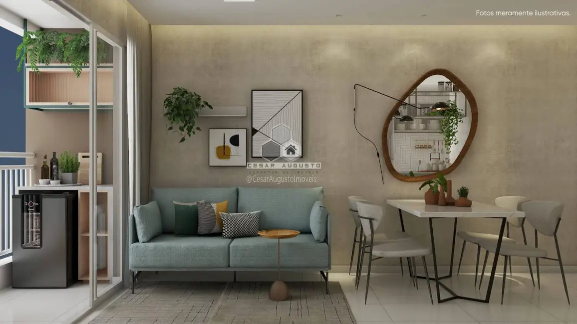 Foto 9 de Apartamento com 3 quartos à venda, 50m2 em José de Alencar, Fortaleza - CE