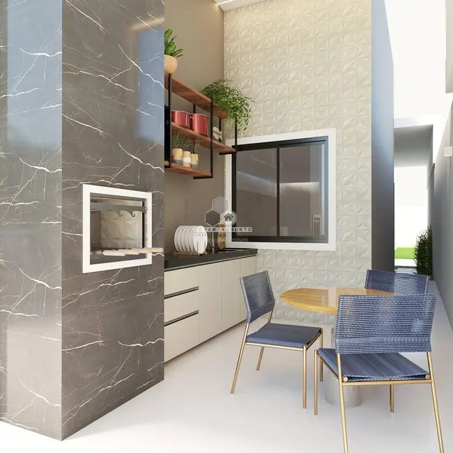 Casa com 3 quartos à venda, 121m2 em Eusebio - CE - imagem 3 Foto 3 de Casa com 3 quartos à venda, 121m2 em Eusebio - CE