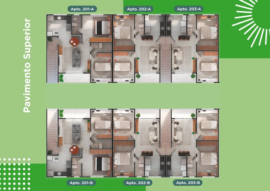 Foto 2 de Apartamento com 2 quartos à venda, 47m2 em Itaitinga - CE