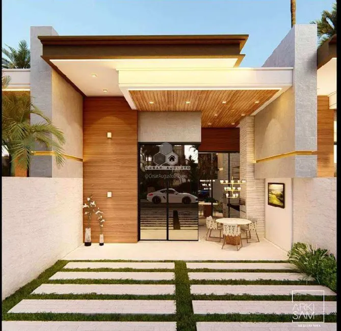 Foto 1 de Casa com 3 quartos à venda, 110m2 em Eusebio - CE