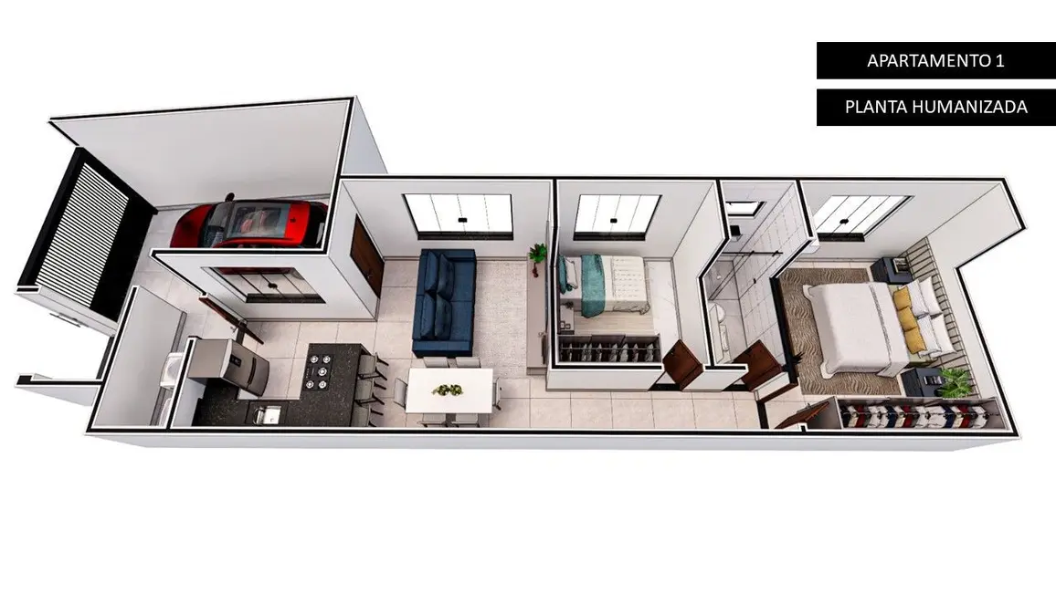 Foto 2 de Apartamento com 2 quartos à venda, 82m2 em Santana Do Paraiso - MG