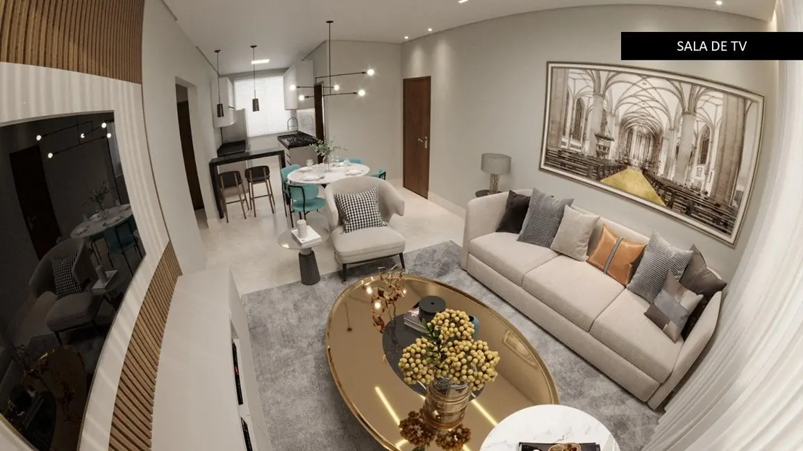 Apartamento com 3 quartos à venda, 80m2 em Santana Do Paraiso - MG - imagem 5 Foto 5 de Apartamento com 3 quartos à venda, 80m2 em Santana Do Paraiso - MG