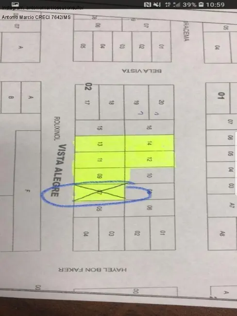 Terreno / Lote à venda, 450m2 em Jardim Rasslem, Dourados - MS - imagem 4 Foto 4 de Terreno / Lote à venda, 450m2 em Jardim Rasslem, Dourados - MS