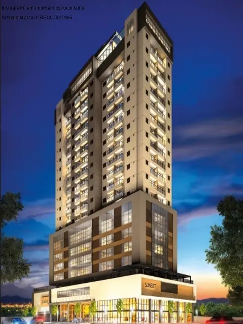 Foto 2 de Apartamento com 1 quarto à venda, 37m2 em Centro, Dourados - MS