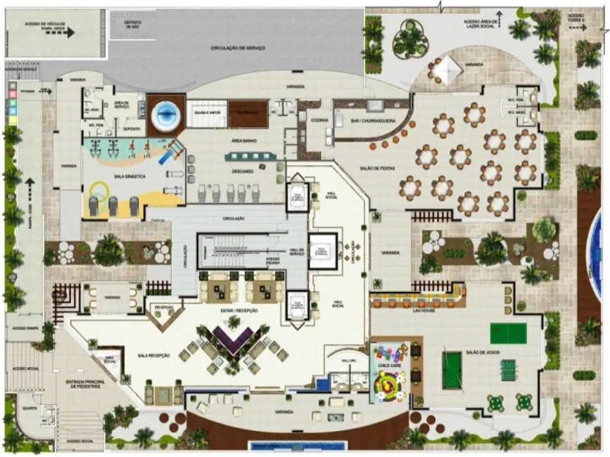 Foto 4 de Apartamento com 3 quartos à venda, 347m2 em Jardim América, Dourados - MS