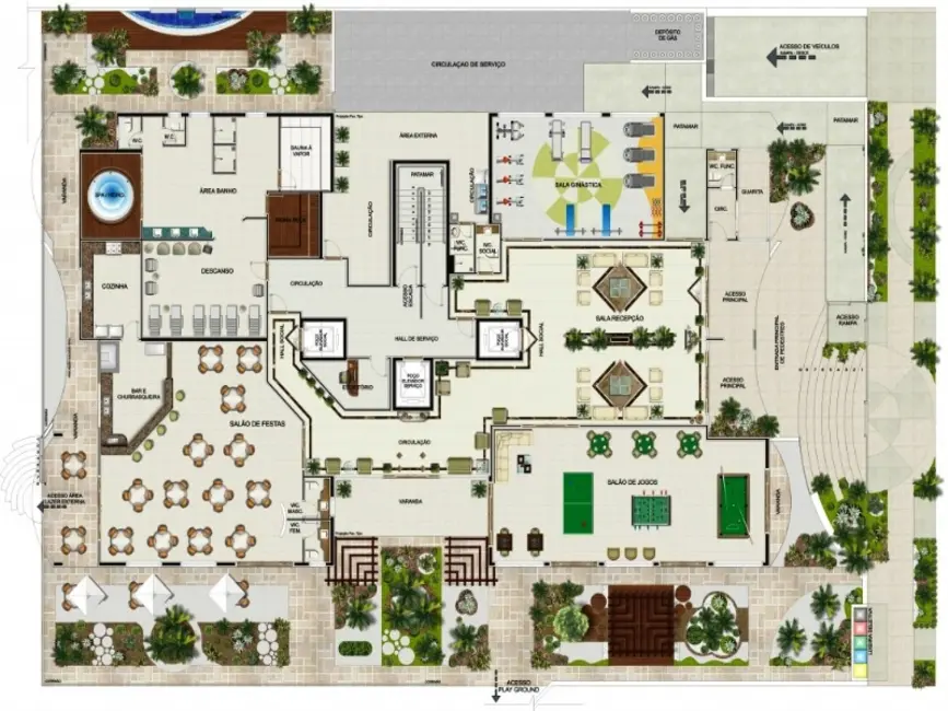 Foto 5 de Apartamento com 3 quartos à venda, 347m2 em Jardim América, Dourados - MS