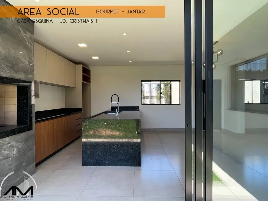 Foto 3 de Casa com 3 quartos à venda, 135m2 em Jardim Cristhais, Dourados - MS