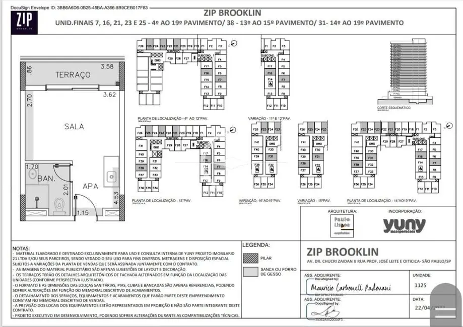 Foto 2 de Apartamento com 1 quarto à venda, 24m2 em Vila Cordeiro, São Paulo - SP