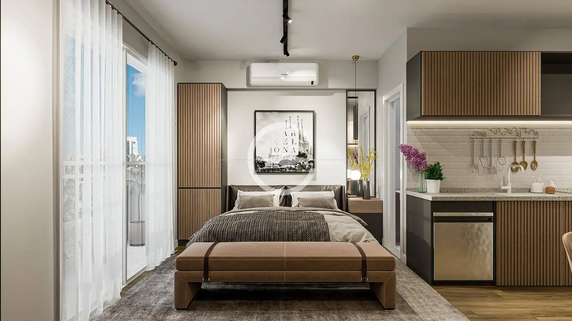 Foto 4 de Apartamento com 1 quarto à venda, 26m2 em Pinheiros, São Paulo - SP