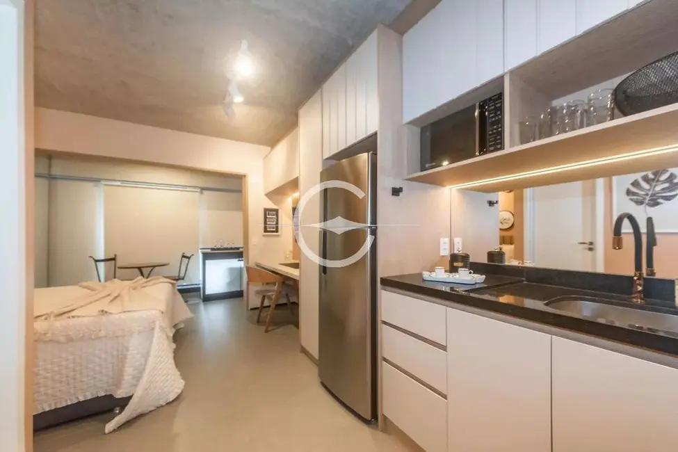 Apartamento com 1 quarto à venda e para alugar, 25m2 em Brooklin Paulista, São Paulo - SP - imagem 2 Foto 2 de Apartamento com 1 quarto à venda e para alugar, 25m2 em Brooklin Paulista, São Paulo - SP