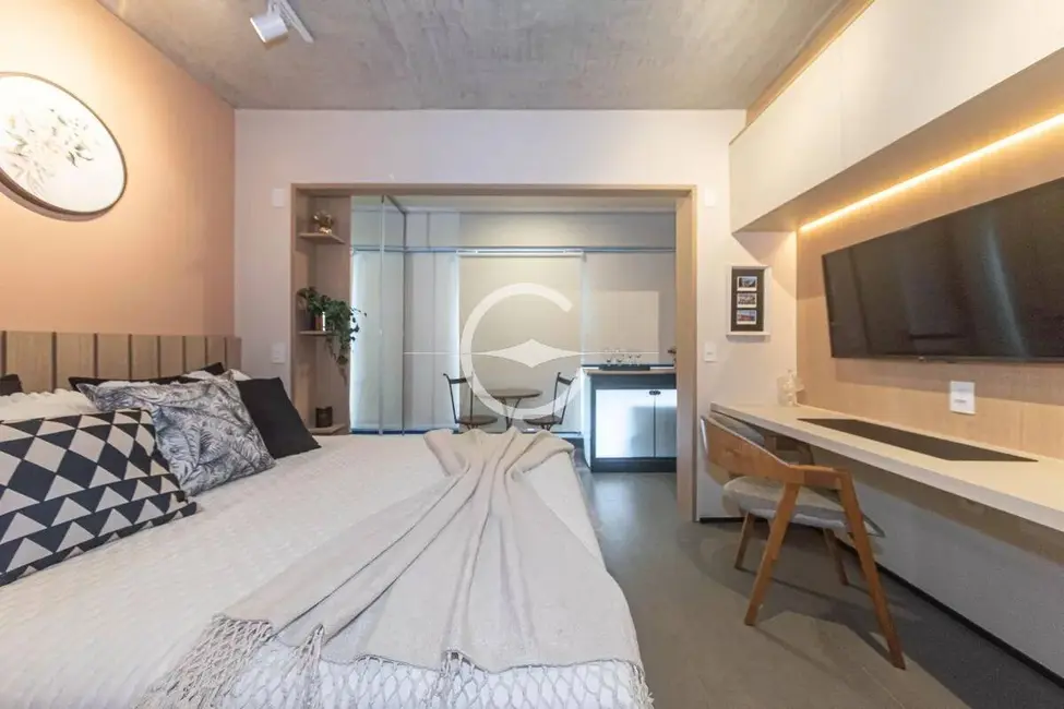 Apartamento com 1 quarto à venda e para alugar, 25m2 em Brooklin Paulista, São Paulo - SP - imagem 8 Foto 8 de Apartamento com 1 quarto à venda e para alugar, 25m2 em Brooklin Paulista, São Paulo - SP