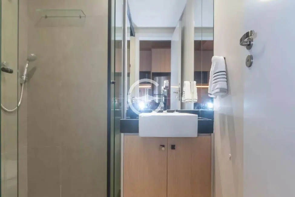 Apartamento com 1 quarto à venda e para alugar, 25m2 em Brooklin Paulista, São Paulo - SP - imagem 9 Foto 9 de Apartamento com 1 quarto à venda e para alugar, 25m2 em Brooklin Paulista, São Paulo - SP