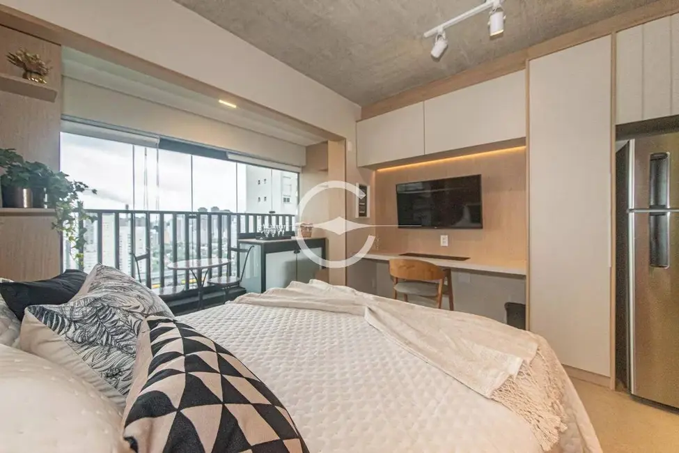 Apartamento com 1 quarto à venda e para alugar, 25m2 em Brooklin Paulista, São Paulo - SP - imagem 1 Foto 1 de Apartamento com 1 quarto à venda e para alugar, 25m2 em Brooklin Paulista, São Paulo - SP