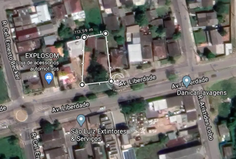 Foto 1 de Terreno / Lote à venda, 896m2 em Patronato, Santa Maria - RS