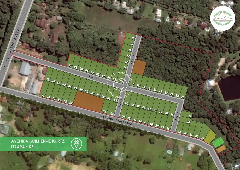 Terreno / Lote à venda, 556m2 em Centro, Itaara - RS - imagem 3 Foto 3 de Terreno / Lote à venda, 556m2 em Centro, Itaara - RS