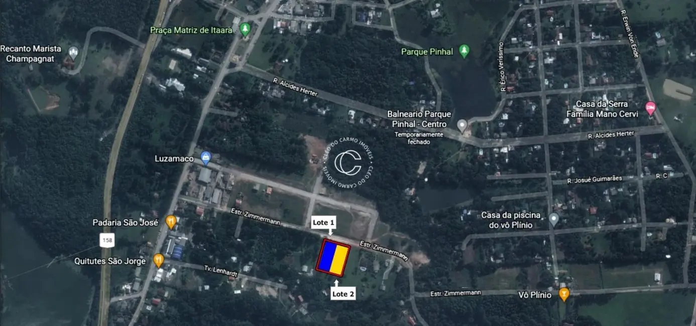 Terreno / Lote à venda, 2500m2 em Centro, Itaara - RS - imagem 3 Foto 3 de Terreno / Lote à venda, 2500m2 em Centro, Itaara - RS
