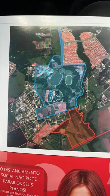 Foto 5 de Terreno / Lote à venda, 404m2 em Tomazetti, Santa Maria - RS