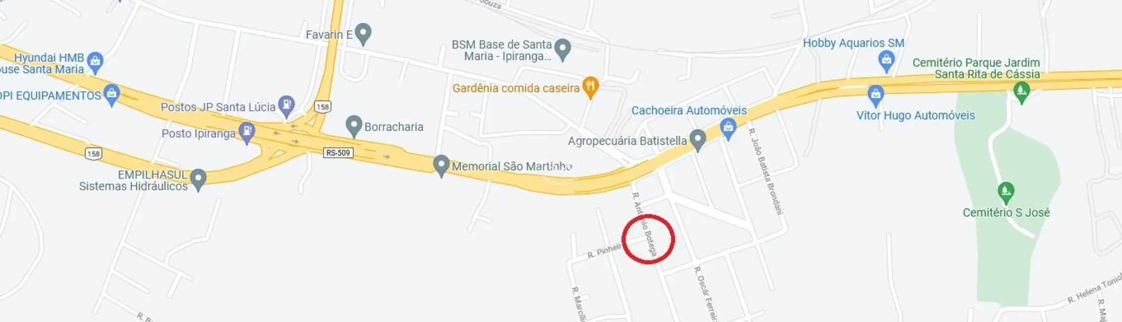 Foto 4 de Terreno / Lote à venda, 300m2 em São José, Santa Maria - RS