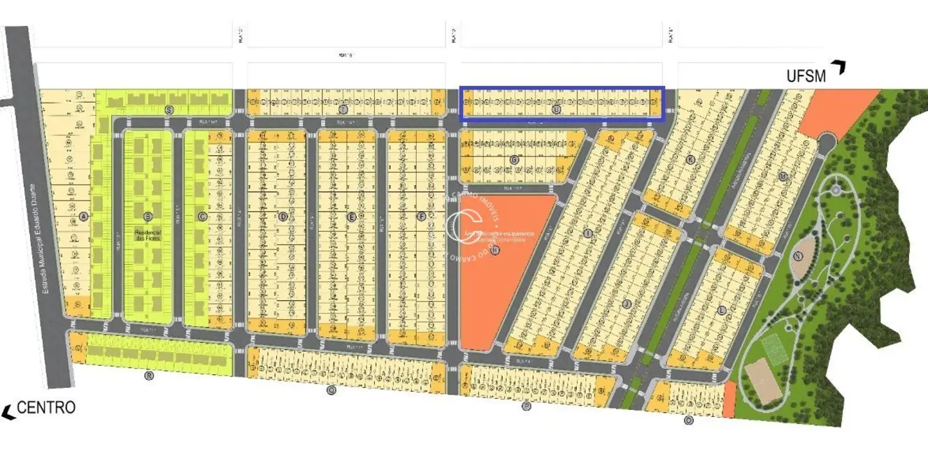 Foto 6 de Terreno / Lote à venda, 250m2 em Tomazetti, Santa Maria - RS
