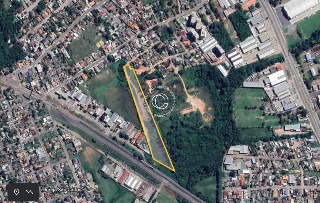 Foto 1 de Terreno / Lote à venda, 19407m2 em Duque de Caxias, Santa Maria - RS