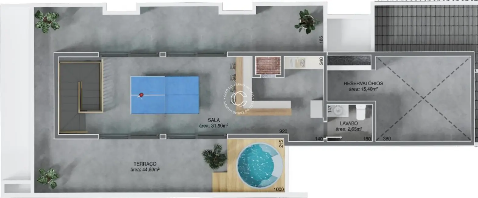 Cobertura com 2 quartos à venda, 190m2 em Nossa Senhora Medianeira, Santa Maria - RS - imagem 5 Foto 5 de Cobertura com 2 quartos à venda, 190m2 em Nossa Senhora Medianeira, Santa Maria - RS