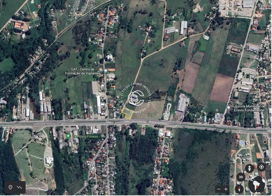 Foto 2 de Terreno / Lote à venda, 2778m2 em Pé de Plátano, Santa Maria - RS