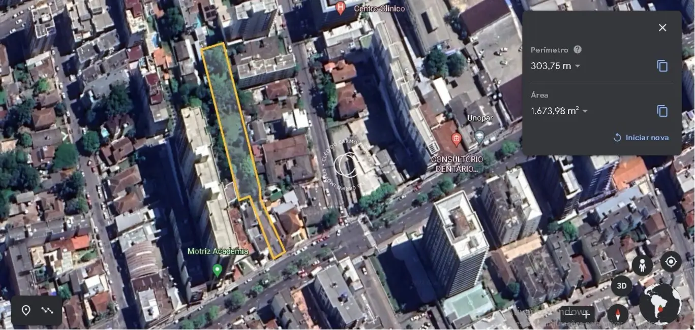 Foto 1 de Terreno / Lote à venda, 1600m2 em Nossa Senhora de Fátima, Santa Maria - RS