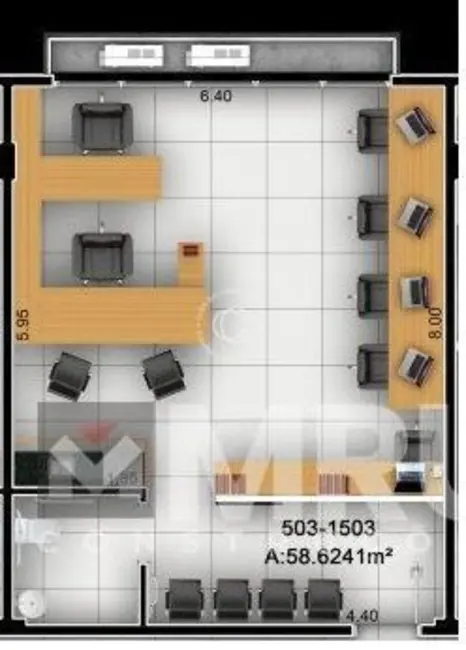 Sala Comercial com 1 quarto à venda, 59m2 em Centro, Santa Maria - RS - imagem 2 Foto 2 de Sala Comercial com 1 quarto à venda, 59m2 em Centro, Santa Maria - RS