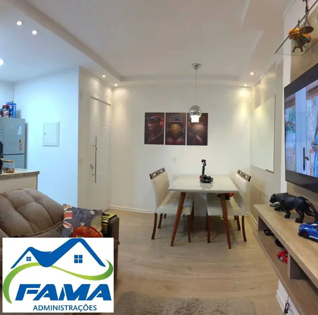 Foto 3 de Apartamento com 2 quartos à venda, 58m2 em Jardim Wanda, Taboao Da Serra - SP