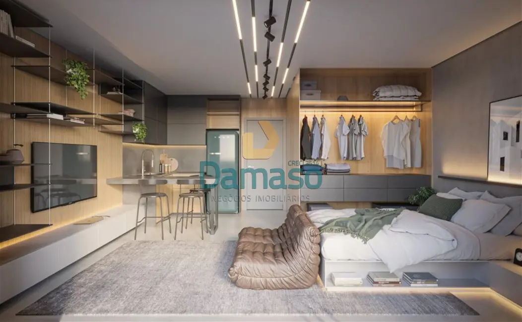 Apartamento com 1 quarto à venda, 34m2 em Centro, Itajai - SC - imagem 4 Foto 4 de Apartamento com 1 quarto à venda, 34m2 em Centro, Itajai - SC