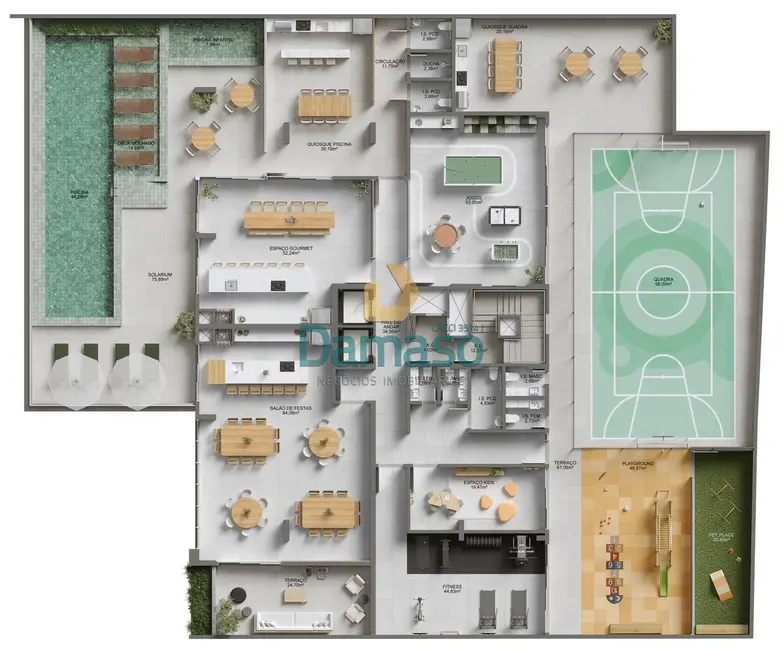 Foto 2 de Apartamento com 2 quartos à venda, 74m2 em Vila Operária, Itajai - SC