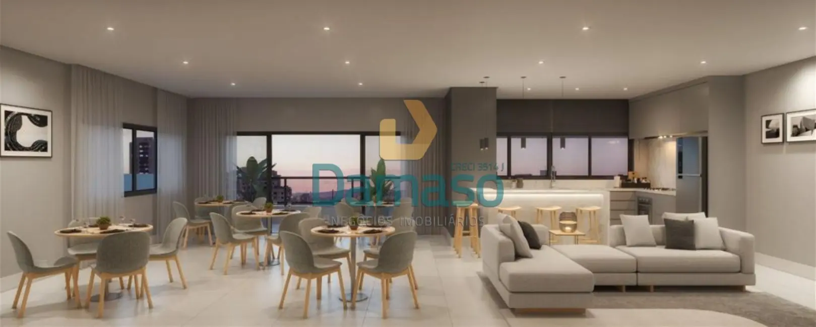 Apartamento com 2 quartos à venda, 59m2 em Cordeiros, Itajai - SC - imagem 3 Foto 3 de Apartamento com 2 quartos à venda, 59m2 em Cordeiros, Itajai - SC