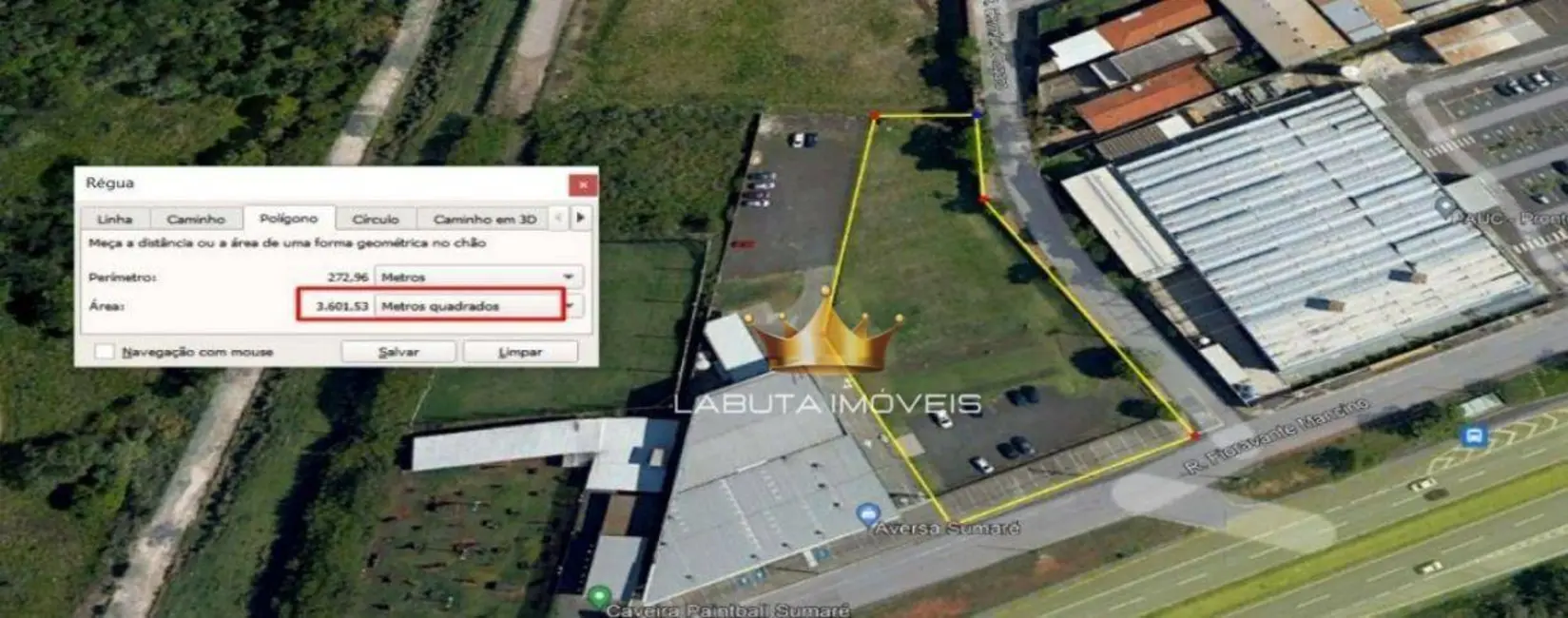 Foto 2 de Sala Comercial à venda, 3457m2 em Chácara Monte Alegre, Sumare - SP