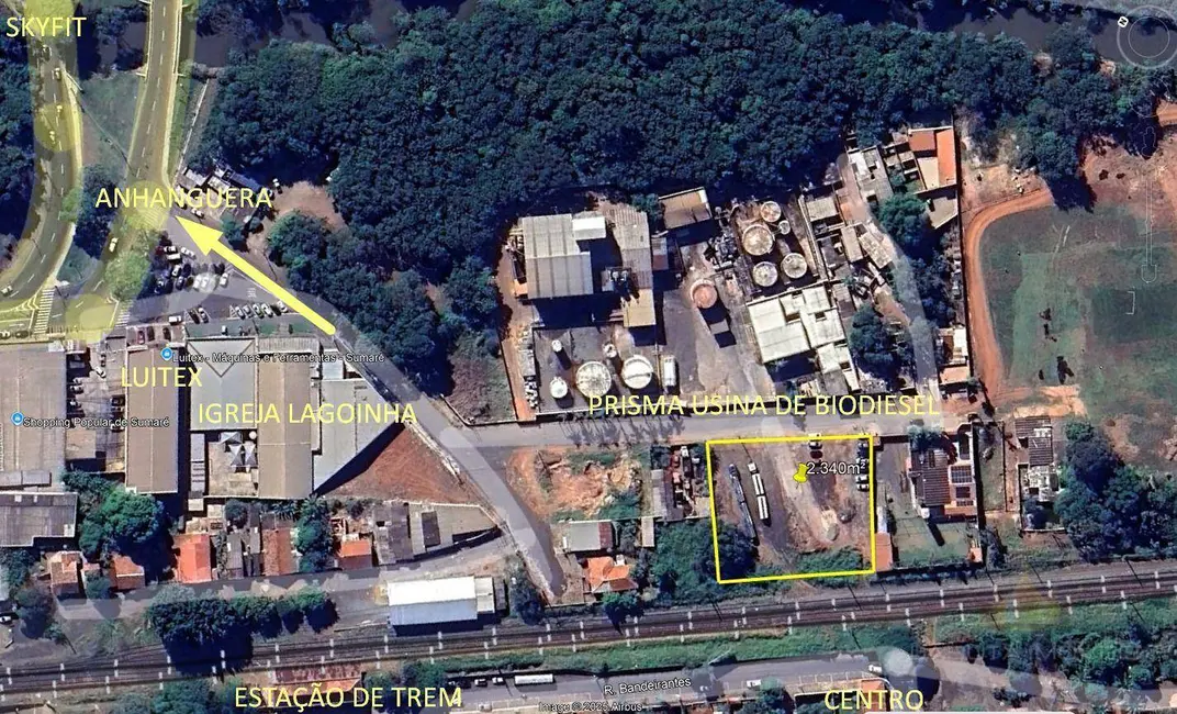 Foto 4 de Terreno / Lote à venda, 2340m2 em Centro, Sumare - SP