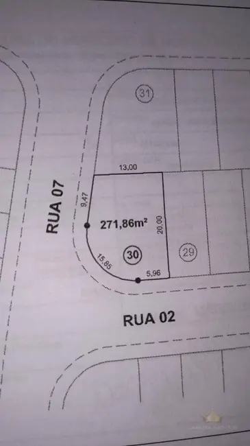 Foto 3 de Terreno / Lote à venda, 271m2 em Parque Orestes Ôngaro, Hortolandia - SP